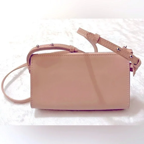Frame les second mini crossbody pink purse leather made in Italy! Like new!! - Picture 11 of 16